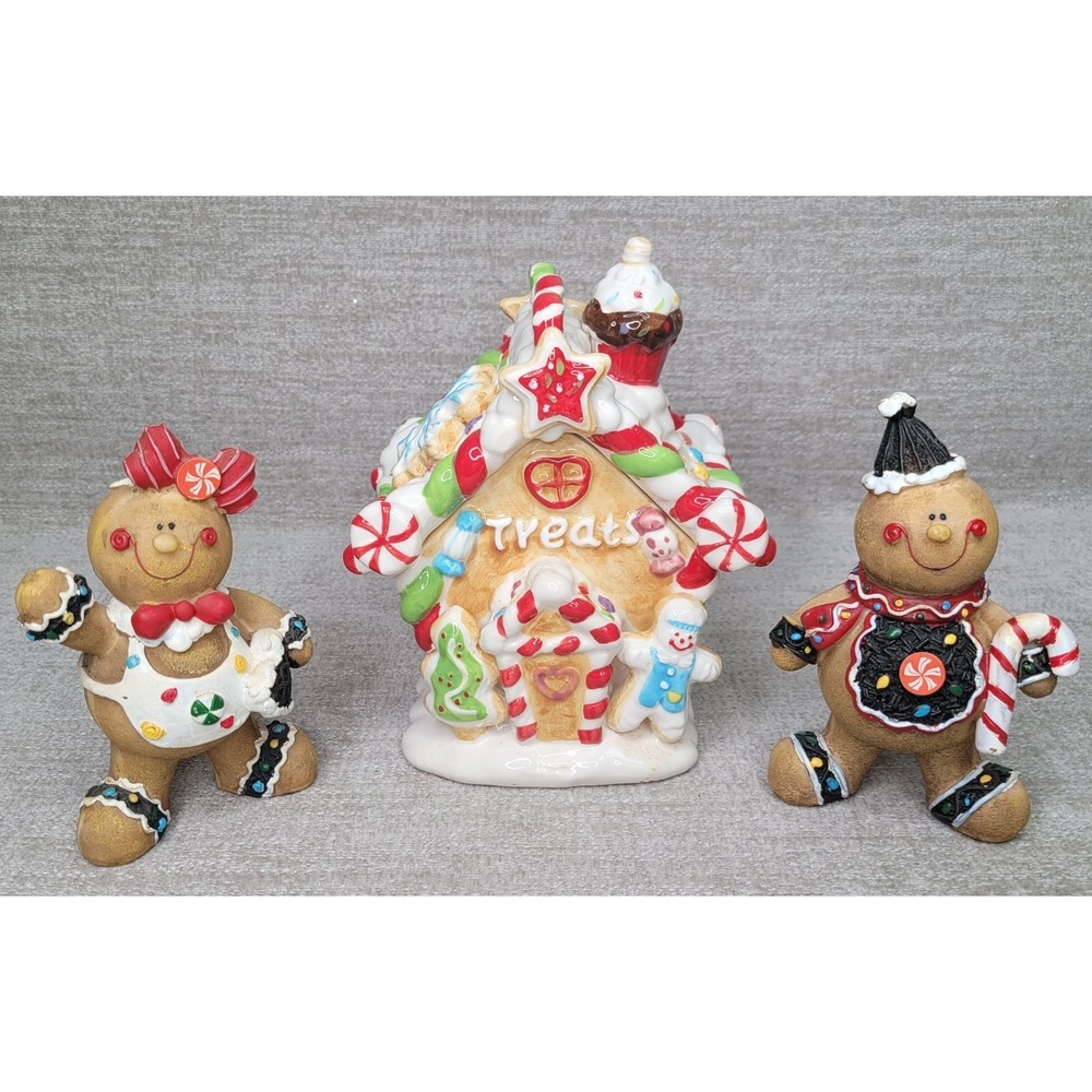 Gingerbread Cookie Couple & Treats Gingerbread House Hobby Lobby Christmas